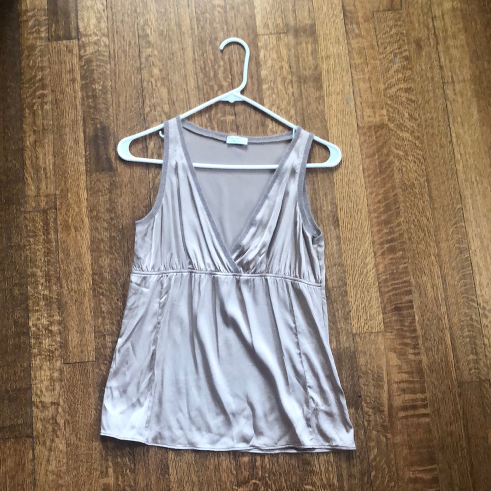 This beautiful rose gold/gold blouse